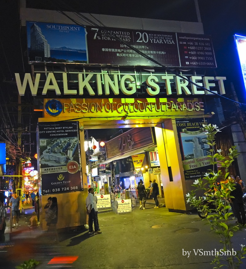 Walking Street, pattaya, entrance, thailand, thai, vsmthsmb, blog, jepiag, Valeriia Mdenko, travelling, Паттайя, Уокинг Стрит, Таиланд, блог, Валерия Моденко, Тайланд весной 