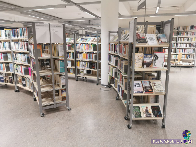 Городская библиотека в Бремене, Stadtbibliotek, беженцы в Германии, украинцы в Германии, как попасть в библиотеку Бремена (19)