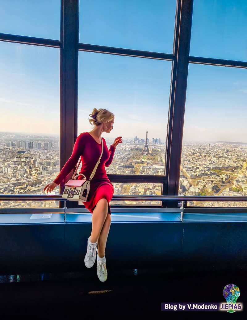 Bashnya Monparnas, tour Montparnasse kak sfotografirovatsya na fone eifelevoi bashni, lokatsii dlya foto s eifeleivoi bashnei, idei dlya foto, top mesta s vidom na eifelevuyu bashnyu, Valeriya Modenko, Valeriia Modenko, jepiag, J!EPIAG