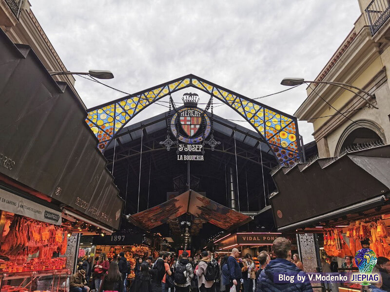 boqueria market barcelona, рынок бокерия барселона, рынок морепродуктов барселона, Валерия Моденко, Valeriia Modenko (1)