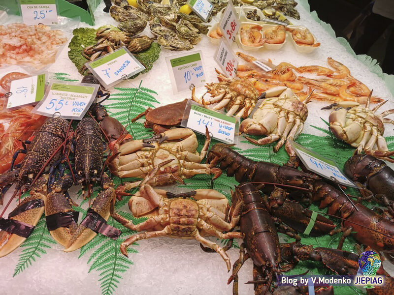 boqueria market barcelona, рынок бокерия барселона, рынок морепродуктов барселона, Валерия Моденко, Valeriia Modenko (4)