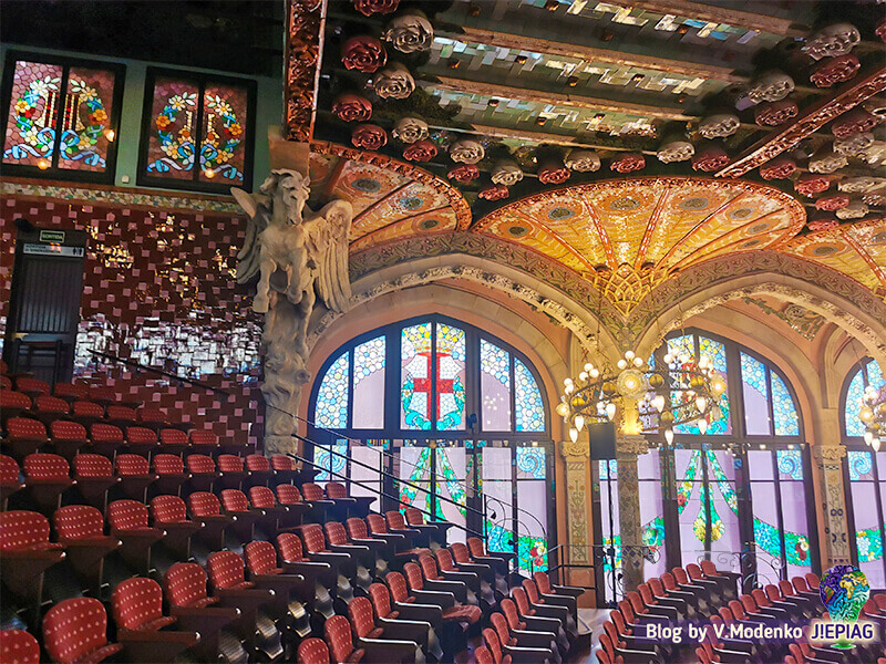 идеи для фото барселона, Дворец каталонской музыки Palau de la Música Catalana, Valeriia Modenko, Валерия Моденко, Валерія Моденко (1)