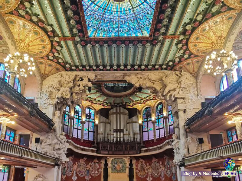 идеи для фото барселона, Дворец каталонской музыки Palau de la Música Catalana, Valeriia Modenko, Валерия Моденко, Валерія Моденко (14)