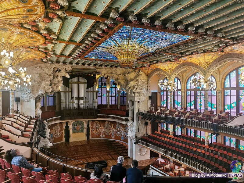 идеи для фото барселона, Дворец каталонской музыки Palau de la Música Catalana, Valeriia Modenko, Валерия Моденко, Валерія Моденко (8)